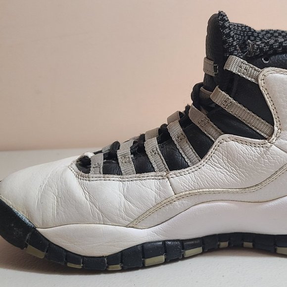 Nike Air Jordan 10 Retro Steel 2005 310805-101 Men Sz 8.5 Rare Vintage main image 5